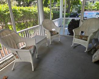 Wicker furniture