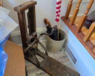 We have many primitive tools