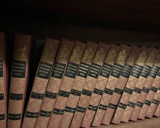 vintage books, encyclopedia set