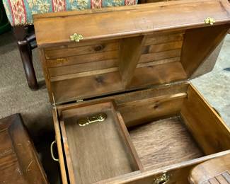 Wooden trunk