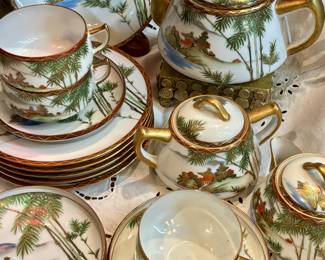 Vintage Japanese Tea Set