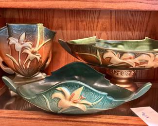 Vintage Roseville pottery