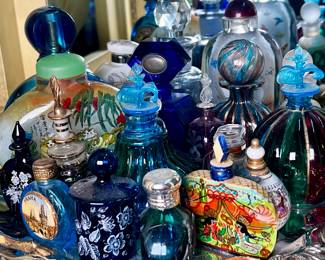 Vintage perfume bottle bottles