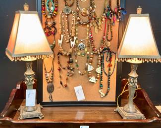 Pair of table lamps
