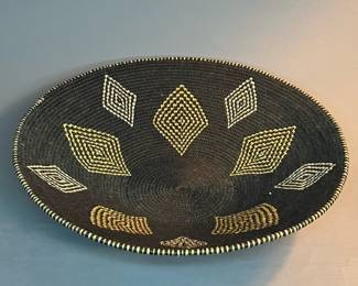 Vintage Handwoven Basket