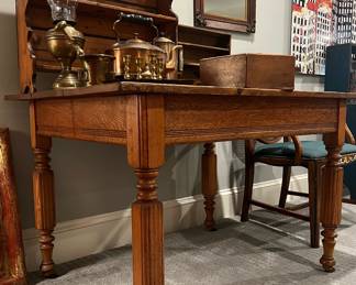 Primitive Oak Table