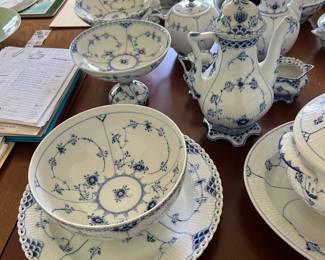 Huge Collection of Royal Copenhagen - perfect condition