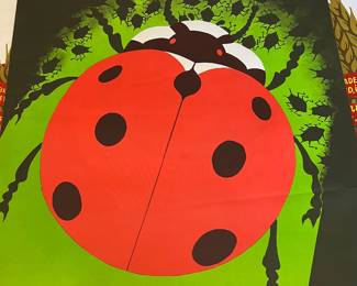 Translated roughly - ladybugs are good forthe environment