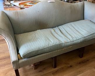 3 camel back sofas!