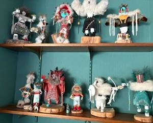 Handmade southwestern dolls