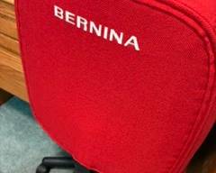 Sewing machines, Bernina chair, some fabric and notions