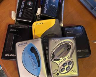 Vintage Sony Watchman & Walkman