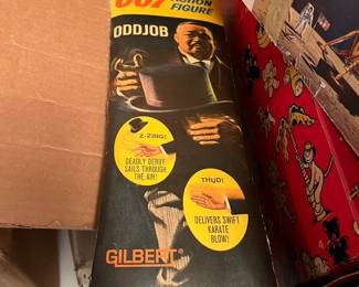 vintage James Bond Oddjob action figure in box