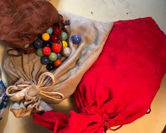 bags of marbles