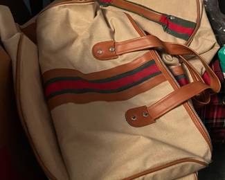 vintage 1960s-70s luggage and travel bags