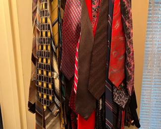 vintage men's clothes, ties