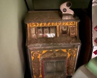 Antique Watling Treasury slot machine 