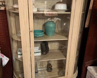 Footed vintage curio