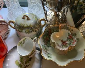 Hand painted dishes
