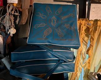 vintage boat cushions