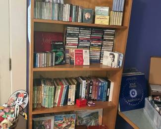 tapes, DVD's and games