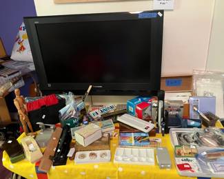 Art Supplies and multiple TV's