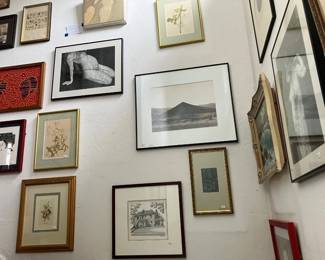 stair hall art