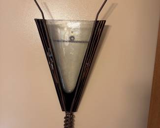 Sculptural wall vase
