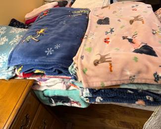 Dog themed throws - sooo soft!