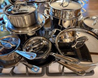 All-Clad pots & pans