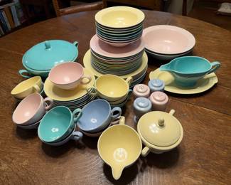 Homer Laughlin Serenade dish set