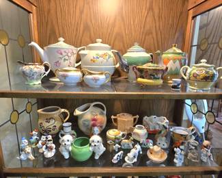 Vintage glass collectibles