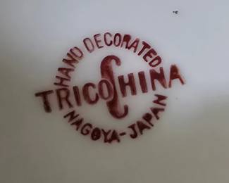 Trico China Hand decorated Nagoya -Japan