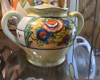 Vintage ceramic jar