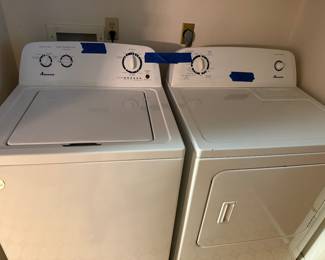 Washer and dryer