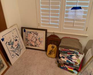 Homemade quilts