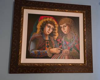 "Intimate Secrets"  by the artist Oleg Zhivetin, a Rusian born artist now residing in the US