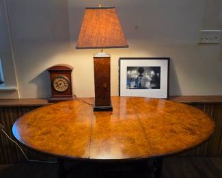 Theodore Alexander drop leaf gate leg dining table