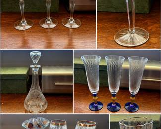 Crystal glasses