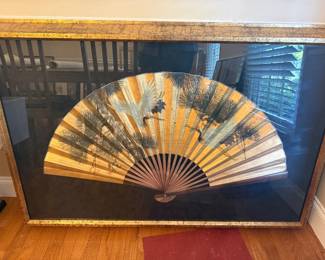 Framed fan