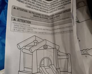 Little Tikes blow up house.  Nearly new