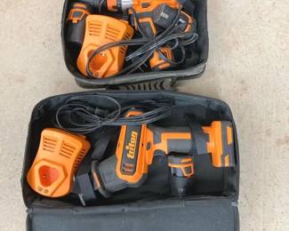 Triton Tools Set  New Drill And Reciprocating Saw