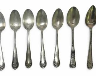 Sterling Silver Spoons  Utensils