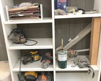 Sanders, Sandpaper, Router,  More