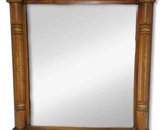 Vintage Hitchcock Colonial Solid Wooden Mirror