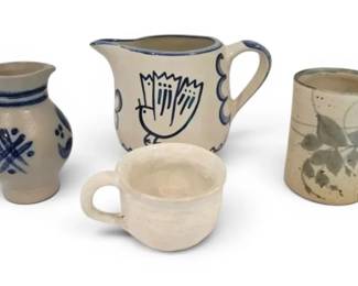 Louisville Stoneware Pitcher, Schilz Salt Glaze Pitcher  More