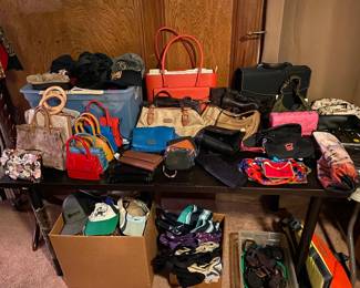 Purses and hats
