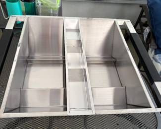 Frontgate stainless beverage sink