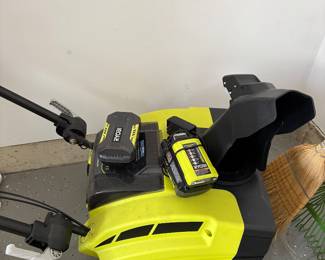 Ryobi snow blower