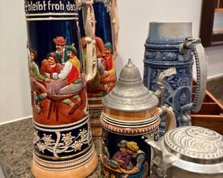 Another view of the beer steins